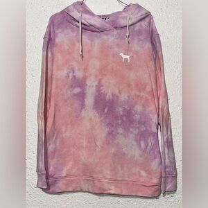 Victorias Secret PINK - Pink and Purple Tie-Dye Sweater